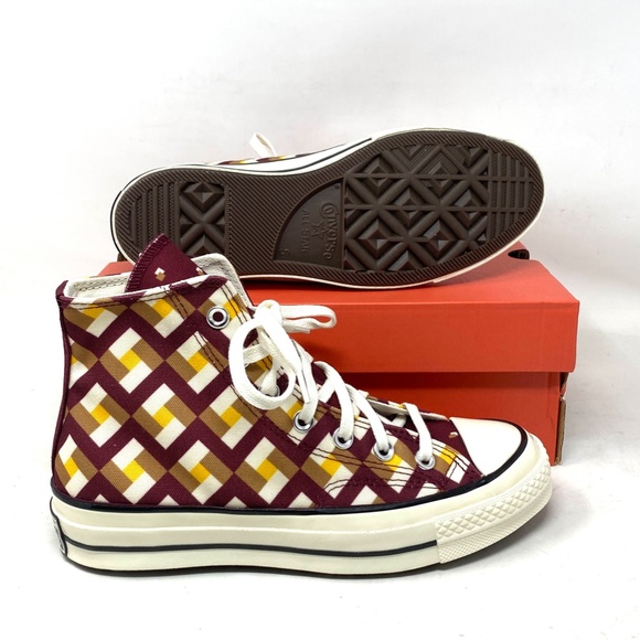 Converse Chuck 70 High Sneakers Skate For Women Shoes Multicolor Canvas A04304C - Picture 4 of 11